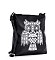 Owl Rhinestone Design Crossbody Sling