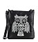 Owl Rhinestone Design Crossbody Sling