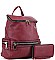 MULTI POCKET BACKPACK WITH WALLET