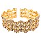 CHUNKY RHINESTONE CUFF BRACELET