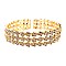 SQUARE GEM RHINESTONE BRACELET