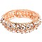 METAL STONE PETAL STRETCH BRACELET