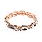 RHINESTONE ACCENT STRETCH BRACELET