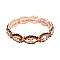 RHINESTONE ACCENT STRETCH BRACELET