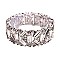 RHINESTONE RECTANGLE DOT BRACELET