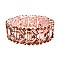 RHINESTONE RECTANGLE DOT BRACELET