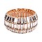 RECTANGULAR DISCO RHINESTONE BRACELET