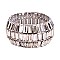 RECTANGULAR DISCO RHINESTONE BRACELET