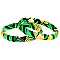 KENTE AFRICAN PRINT BANGLE BRACELET 2PIECES SET