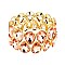 LOVELY GEM BLING CASTING STONE STRETCH BRACELET
