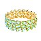 STYLISH GEM BLING CASTING STONE STRETCH BRACELET
