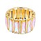 GEM BLING CASTING STONE STRETCH BRACELET