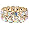 GLAMOROUS GEM BLING CRYSTAL STRETCH BRACELET