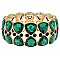 GLAMOROUS GEM BLING CRYSTAL STRETCH BRACELET