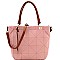 2 WAY GEOMETRICAL PATTERN TOTE