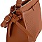 Embossed Faux-Leather 2Way Bag
