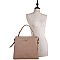 Embossed Faux-Leather 2Way Bag