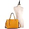 Multi Compartment Classy 2 Way Satchel MH-BY4150