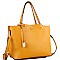 Multi Compartment Classy 2 Way Satchel MH-BY4150