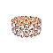 TRENDY LARGE RHINESTONE STRETCH BRACELET SLBY7867