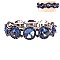 CLASSY HALO ROUND STONE STRETCH BRACELET SLBY8055