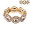 TRENDY ROUND STONE STRETCH BRACELET SLBY8060