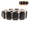 TRENDY RECTANGLE STRETCH STONE BRACELET SLBY8062