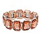 TRENDY RECTANGLE STRETCH STONE BRACELET SLBY8062