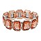 TRENDY RECTANGLE STRETCH STONE BRACELET SLBY8062