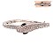 TRENDY SNAKE AROUND ME RHINESTONE BRACELET W/GEMS SLBY8155