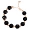 TRENDY PRISM LINK STONE STRETCH BRACELET SLBY8945