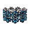 TRENDY  FLORAL STONE STRETCH BRACELET SLBY8994