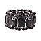 FASHIONABLE STATEMENT CASTING STONE STRETCH BRACELET SLBY9856