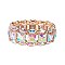 FASHIONABLE SQUARE DIAMOND STONE STRETCH BRACELET SLBY9859