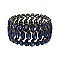 TRENDY GEOMETRIC CASTING STONE STRETCH BR SLBY9864