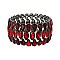 TRENDY GEOMETRIC CASTING STONE STRETCH BR SLBY9864
