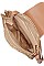 WOVEN STRAW SHOULDER BAG