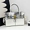 Exceptional Crocodile Padlock Multi Tone Satchel