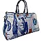 OVERSIZE  Hundred Dollar Bill Print Duffle Bag