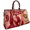 OVERSIZE  Hundred Dollar Bill Print Duffle Bag