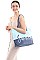 TWO TONE LETTERING SUMMER BEACH TOTE BAG