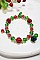 Pack of 12 Decorative Christmas Bracelet Set