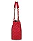 2 IN 1 FASHION  QUILTED TOTE BAG WALLET SET