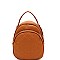 Mini Convertible Quilted Backpack Shoulder Bag