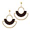 SPIFFY GEOMETRIC DROP EARRINGS