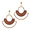 SPIFFY GEOMETRIC DROP EARRINGS