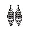 FASHIONABLE DANGLY RHINESTONE EARRING SLCE889