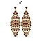 FASHIONABLE DANGLY RHINESTONE EARRING SLCE889