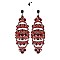 FASHIONABLE DANGLY RHINESTONE EARRING SLCE889