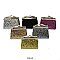 Pack of 12 Mini Coin Purses Shiny and Glitters